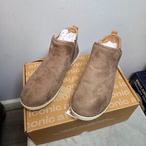 Dr. Scholl's See Me Women's Chelsea Boots, Taupe, Size 6.5